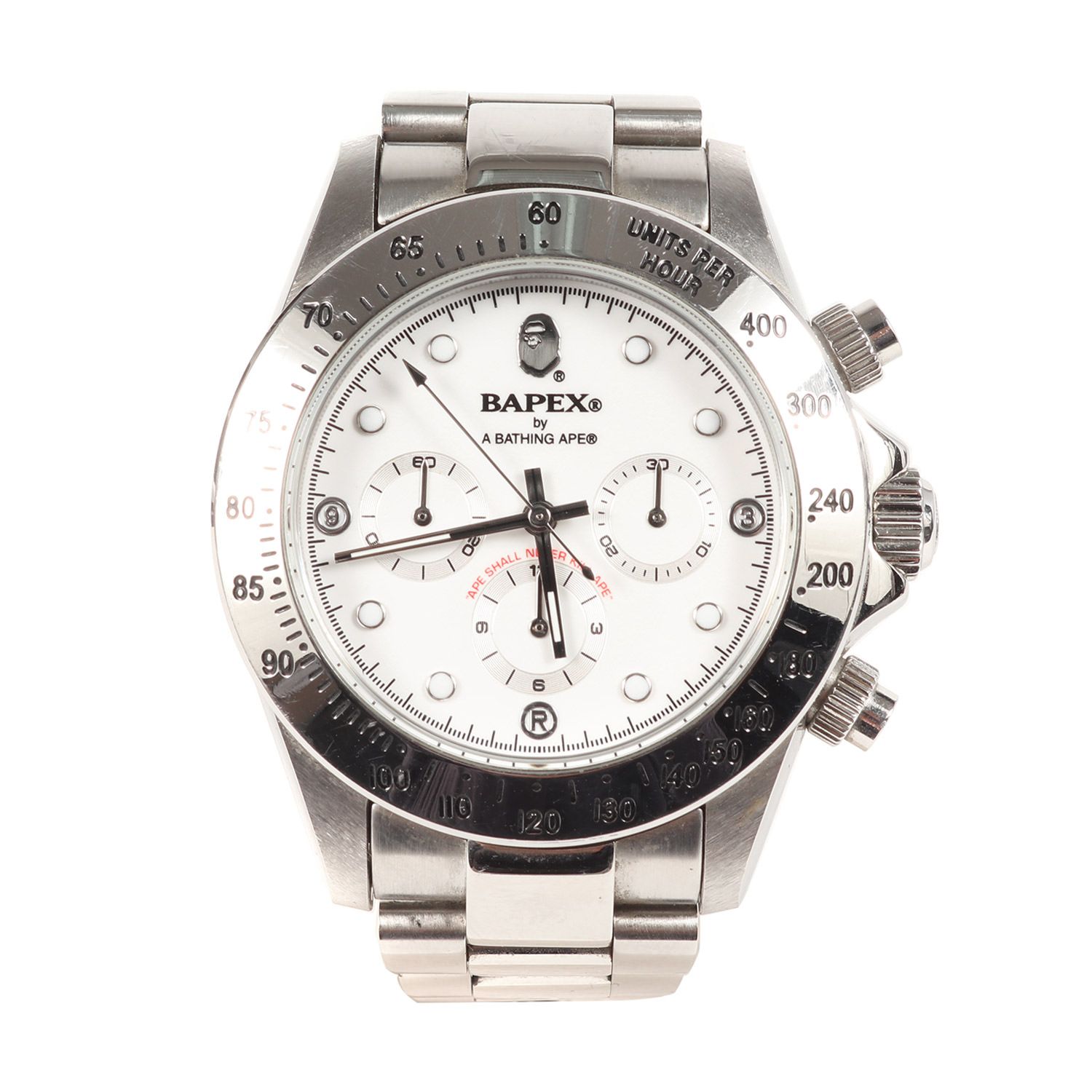 BAPEXベイペックス デイトナタイプ - 腕時計(アナログ)