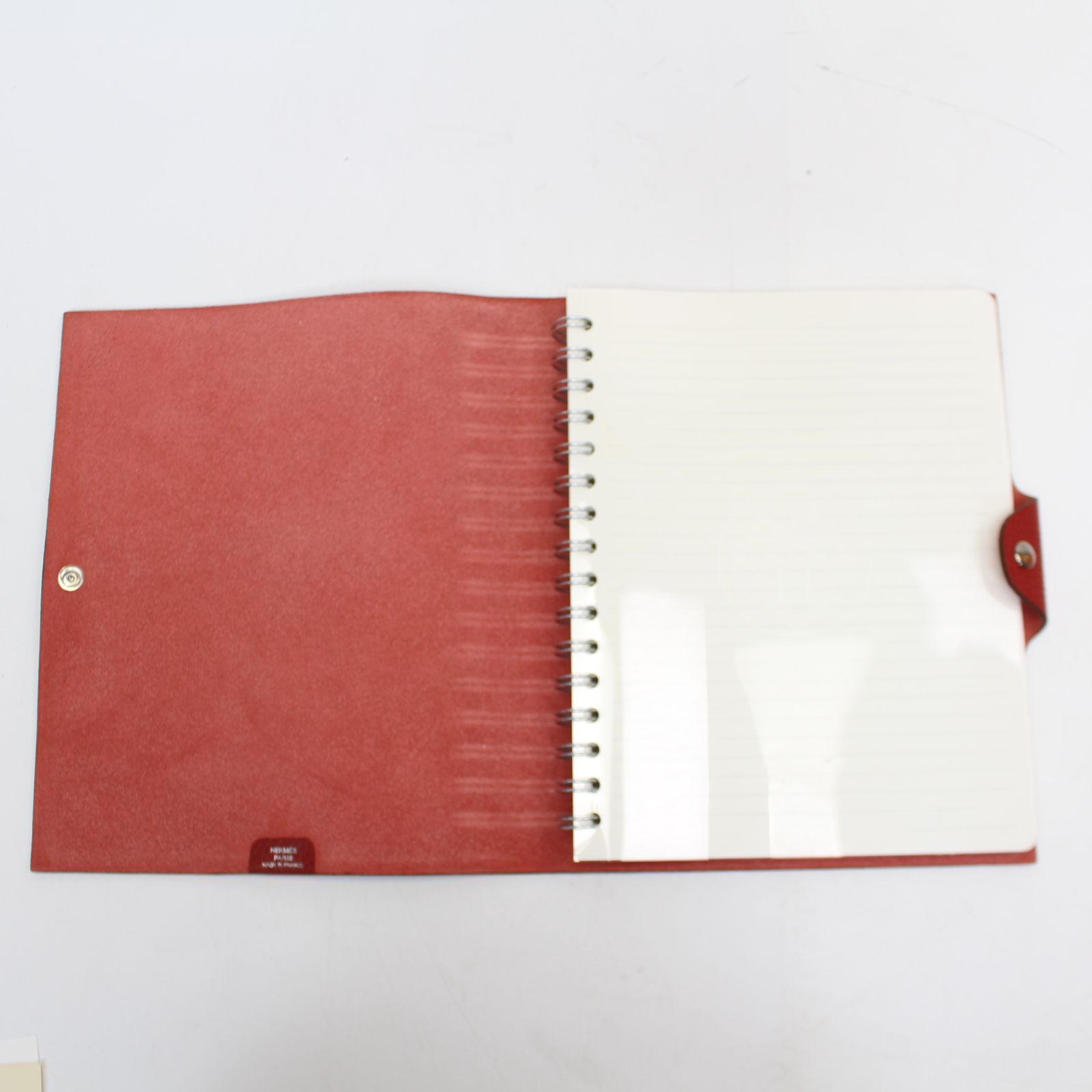 567)【美品】HERMES エルメス ユリスMM □P刻印 手帳カバーノート