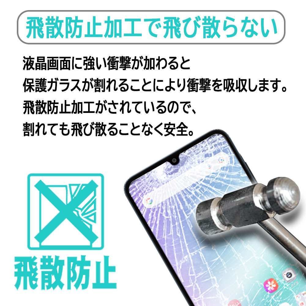 【ガラスフィルム】Galaxy A25 5G SC-53F SCG33 SM-A253JPN Galaxy A25E 強化ガラス耐指紋 表面硬度9H 液晶画面 画面シール スマホシール スマホフィルム