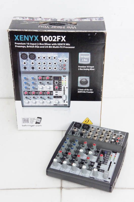 中古　Behringer XENYX 1002FX アナログミキサー 中古Behringer XENYX 1002FX アナログミキサー