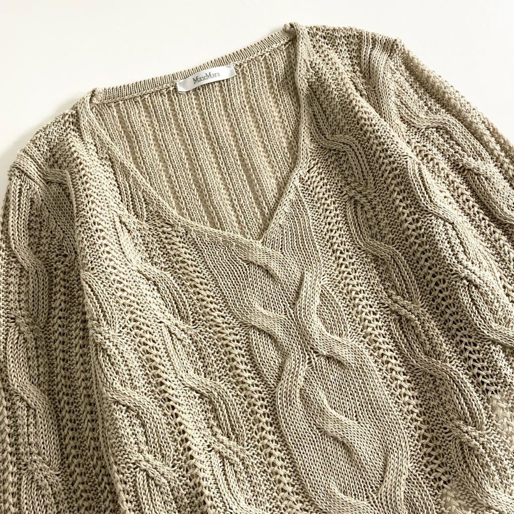 Max Mara 麻ニット《美品》