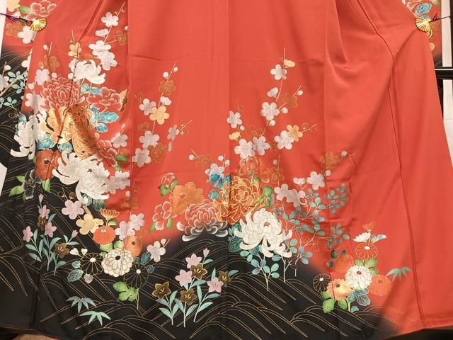 平和屋着物□豪華振袖 平和屋-こころ店□豪華振袖 絞り 貝桶