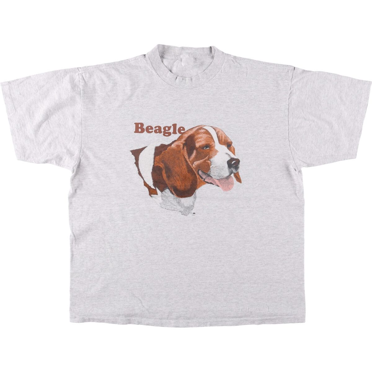 古着 90年代 BEAGLE ビーグル 犬柄 アニマルTシャツ メンズXL相当 ヴィンテージ|eaa548763
