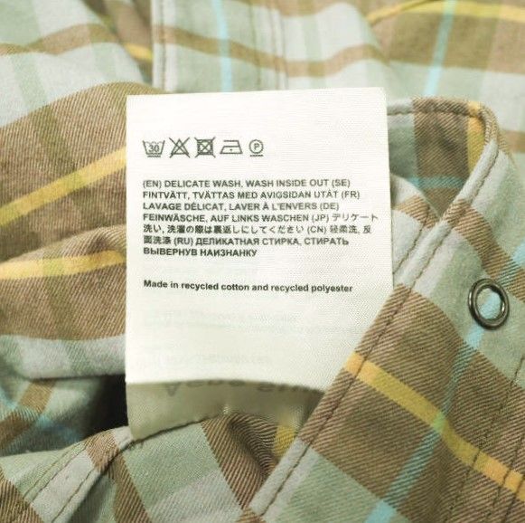Acne Studios アクネストゥディオズ チェックオープンカラーシャツ FN
