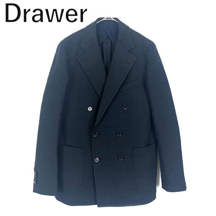 ドゥロワー Drawer ジャケット ダブルボタン きれいめ 厚手 シンプル