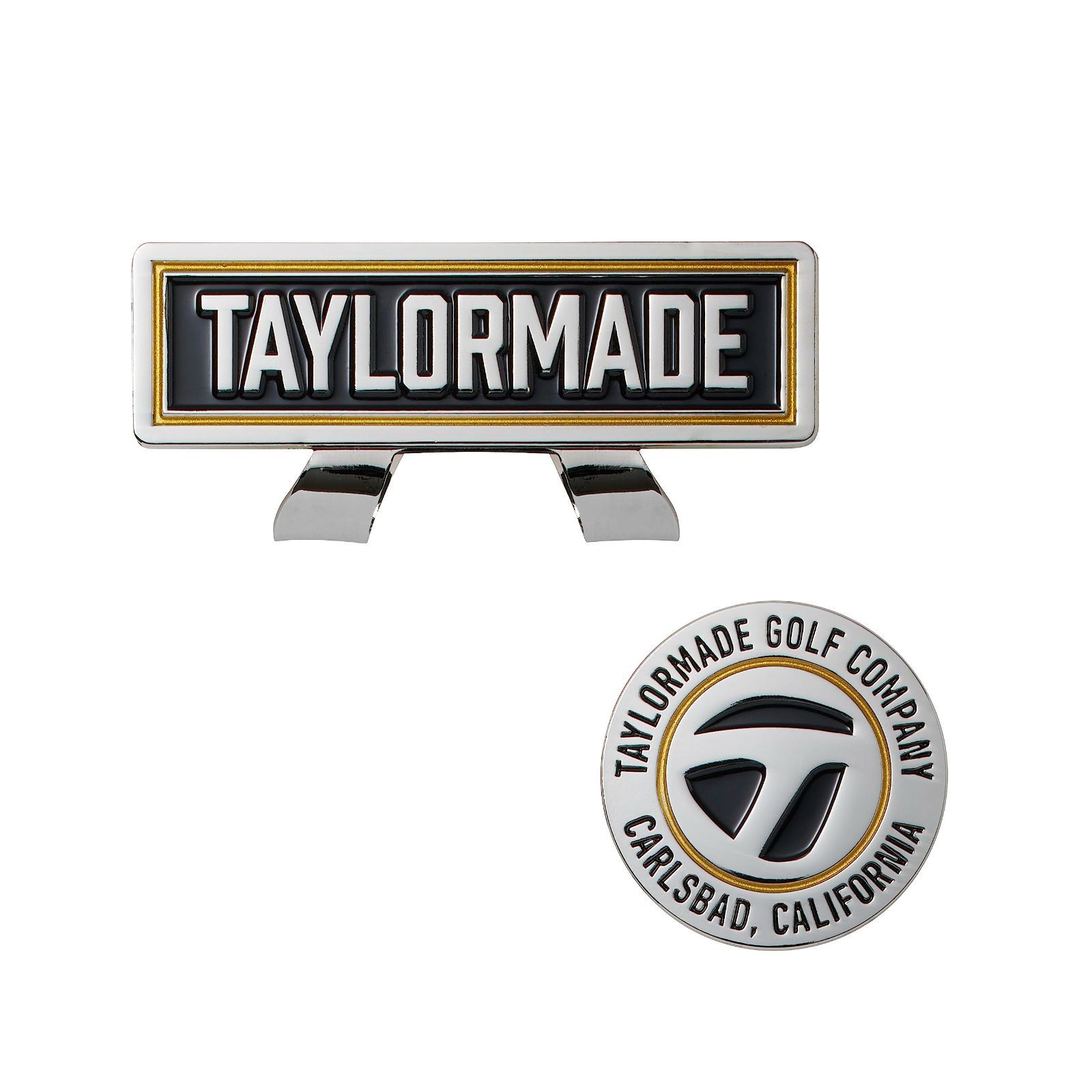 【在庫処分】MADE) メタルTエンブレム テーラーメイド(TAYLOR キャップボールマーカー