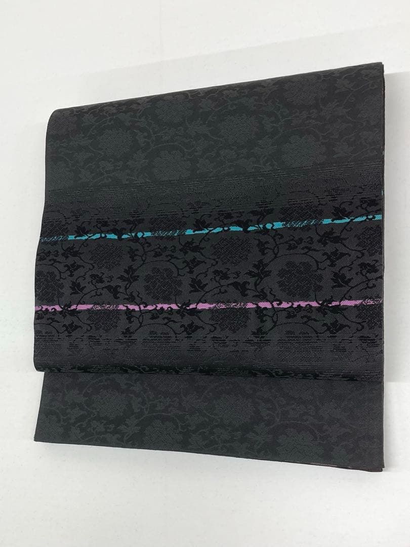 楽しませる 全通 洒落袋帯 リバーシブル 唐花 正絹 絶対にあなたの一番選択！