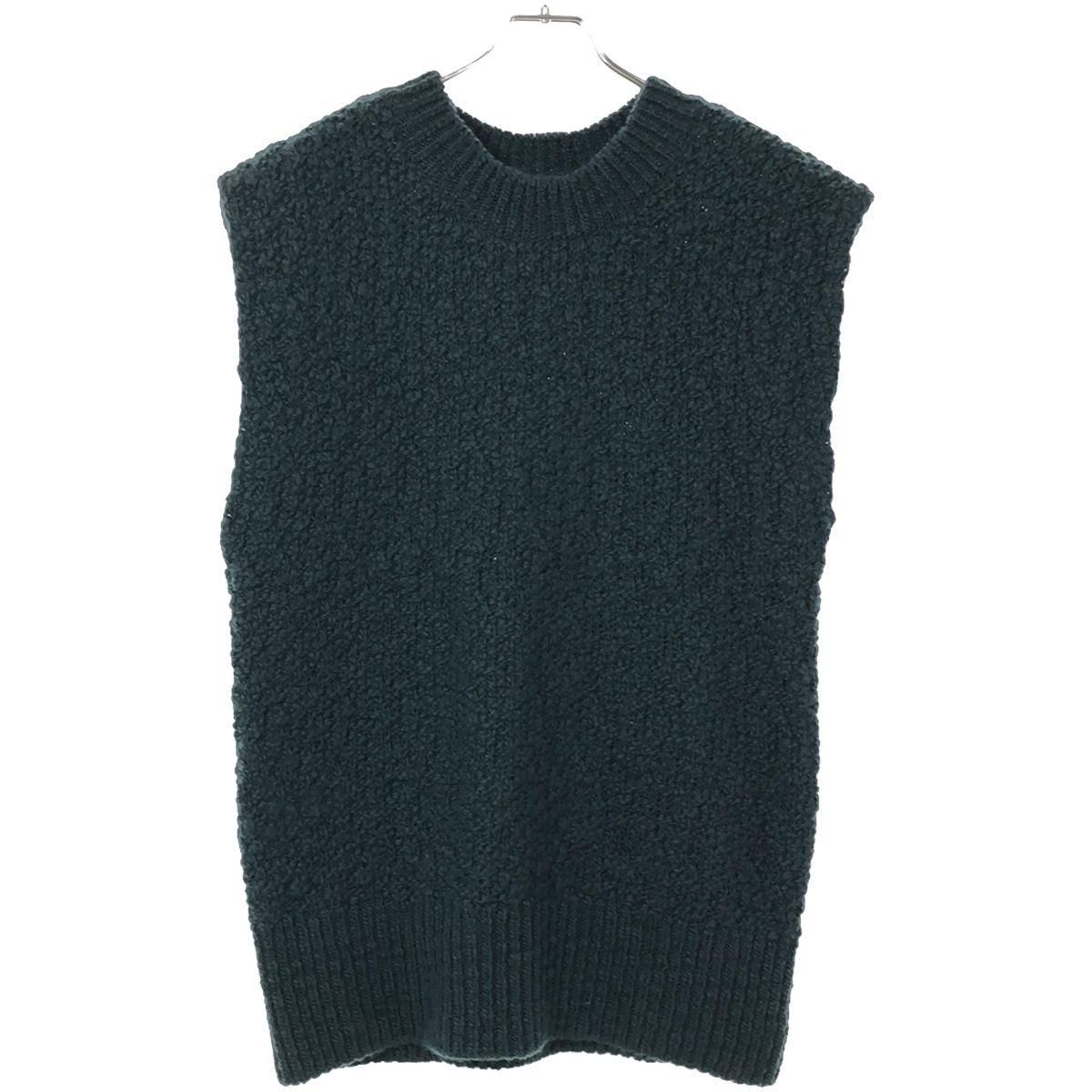 08sircus ゼロエイトサーカス 23AW Wool slub crew neck vest