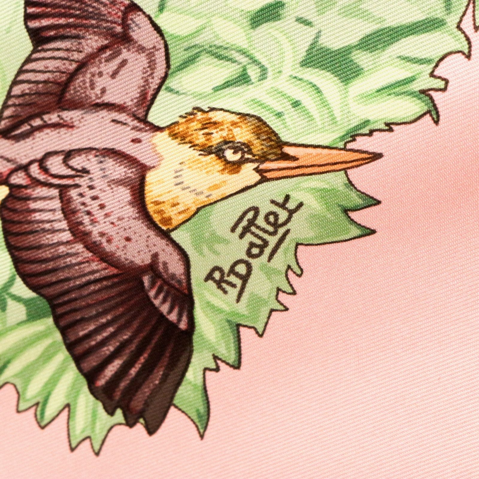 エルメス LA TREVE DE LEAU 水の休戦 カレ 90 スカーフ 大判