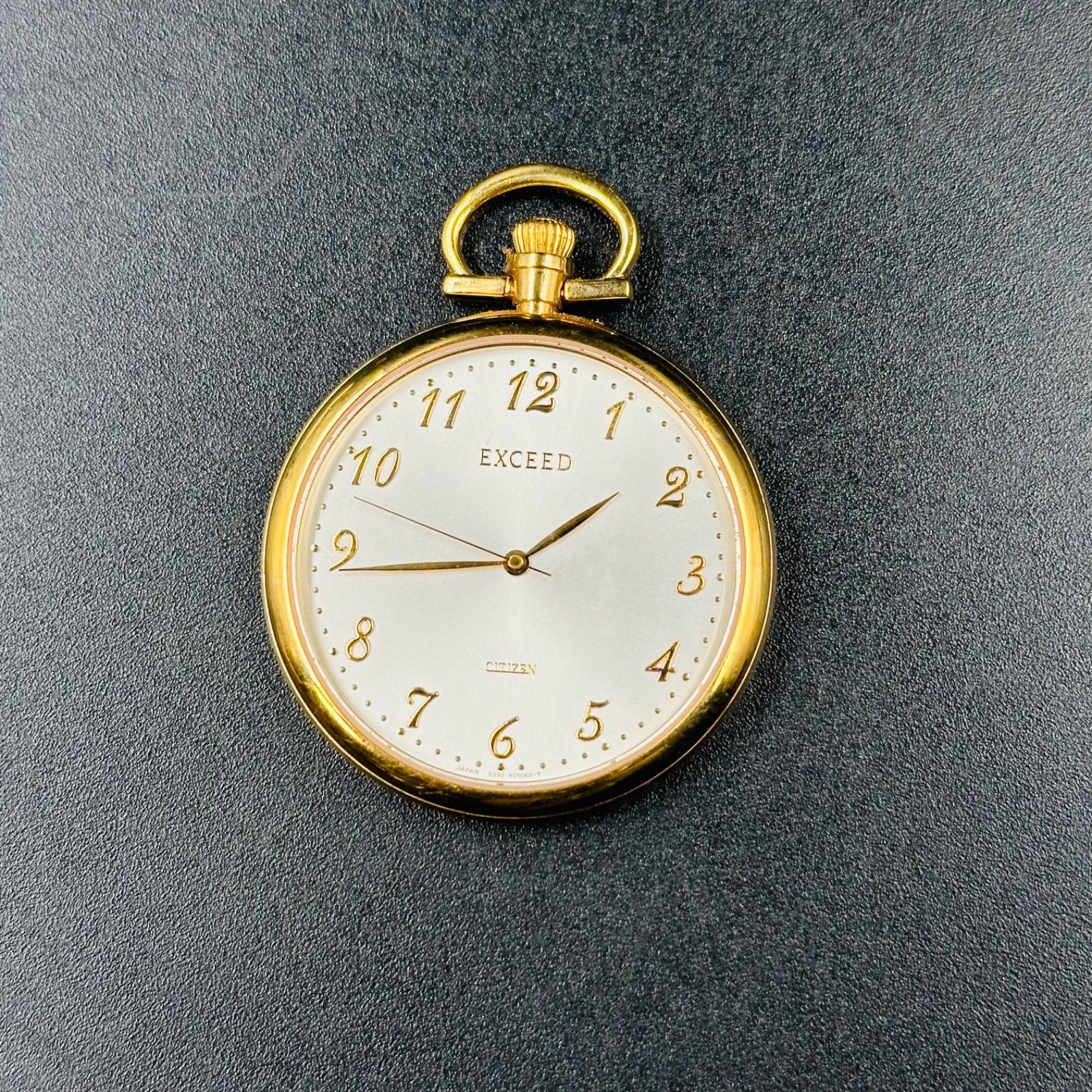 CITIZEN EXCEED 懐中時計　稼働品 稼動品】CITIZEN シチズン エクシード EXCEED 懐中時計 - メルカリ