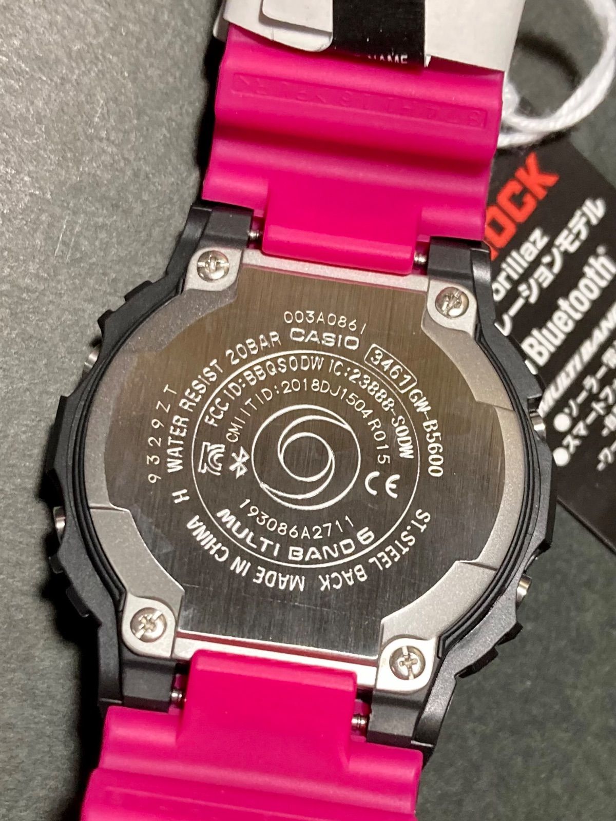 79.未使用品 CASIO G-SHOCK × GORILLAZ コラボモデル GW-B5600GZ-1JR