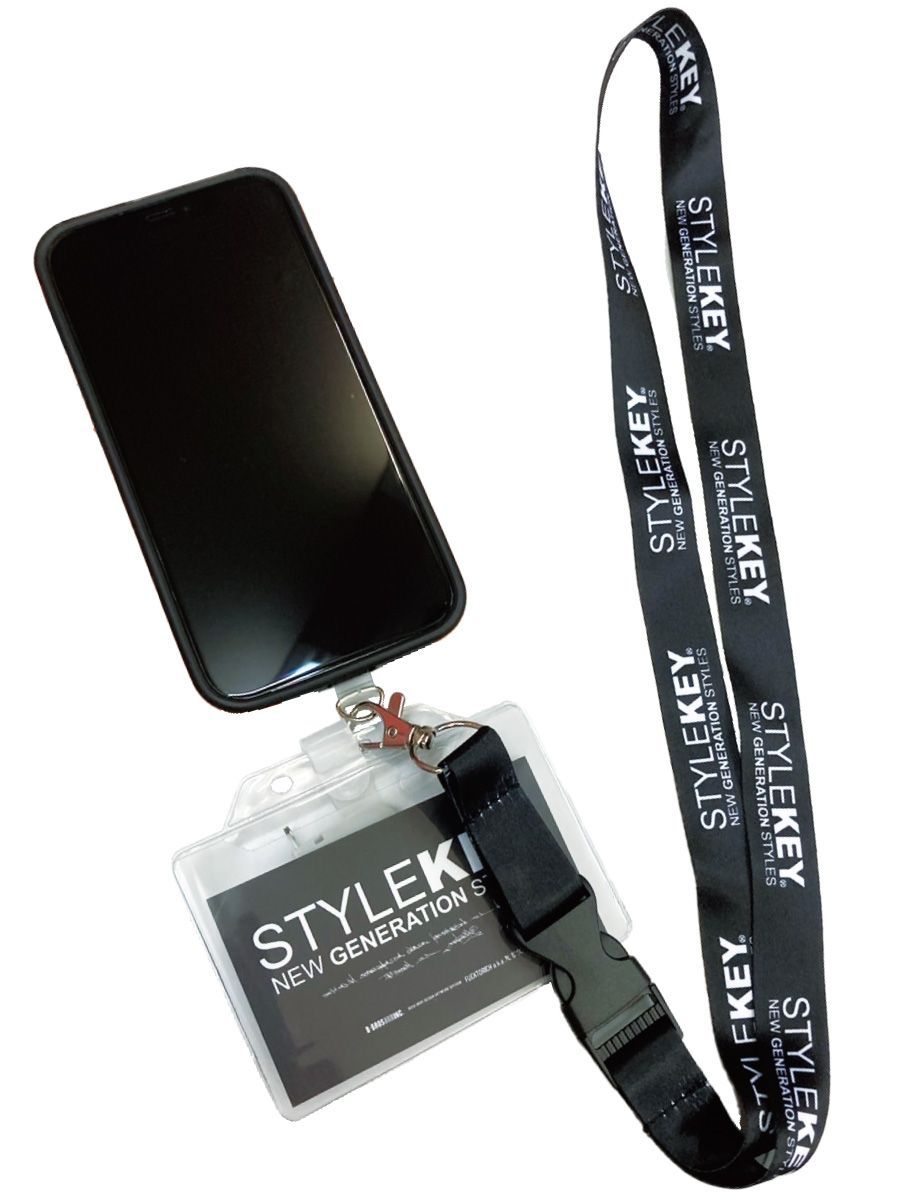STYLEKEY (スタイルキー) ネックストラップ NECK STRAP(SK99ET-NST01) ストリート系 B系 キーホルダー 社員証 名刺入れ