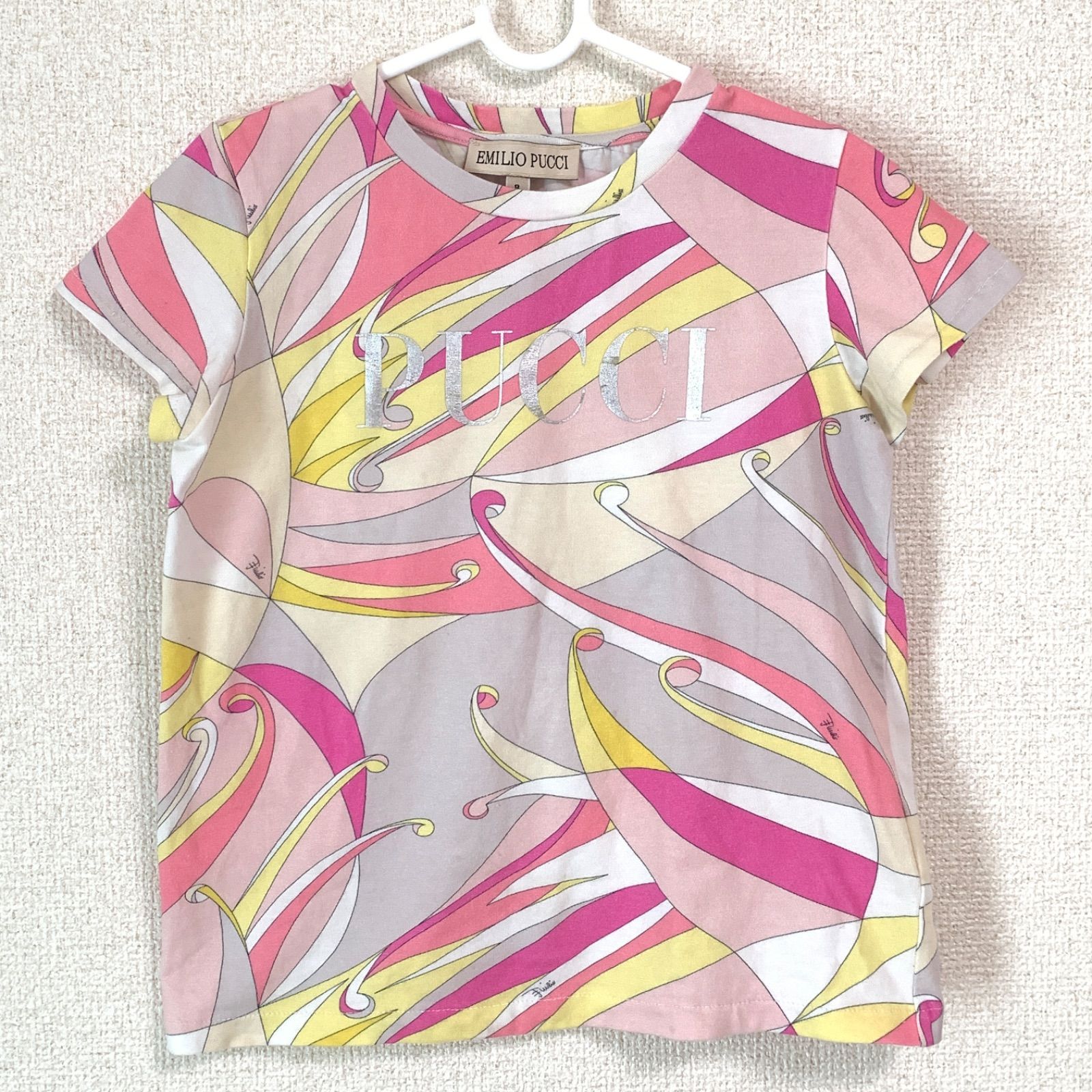 EMILIO PUCCI エミリオプッチ 半袖 Tシャツ 8 キッズ 子供 女の子