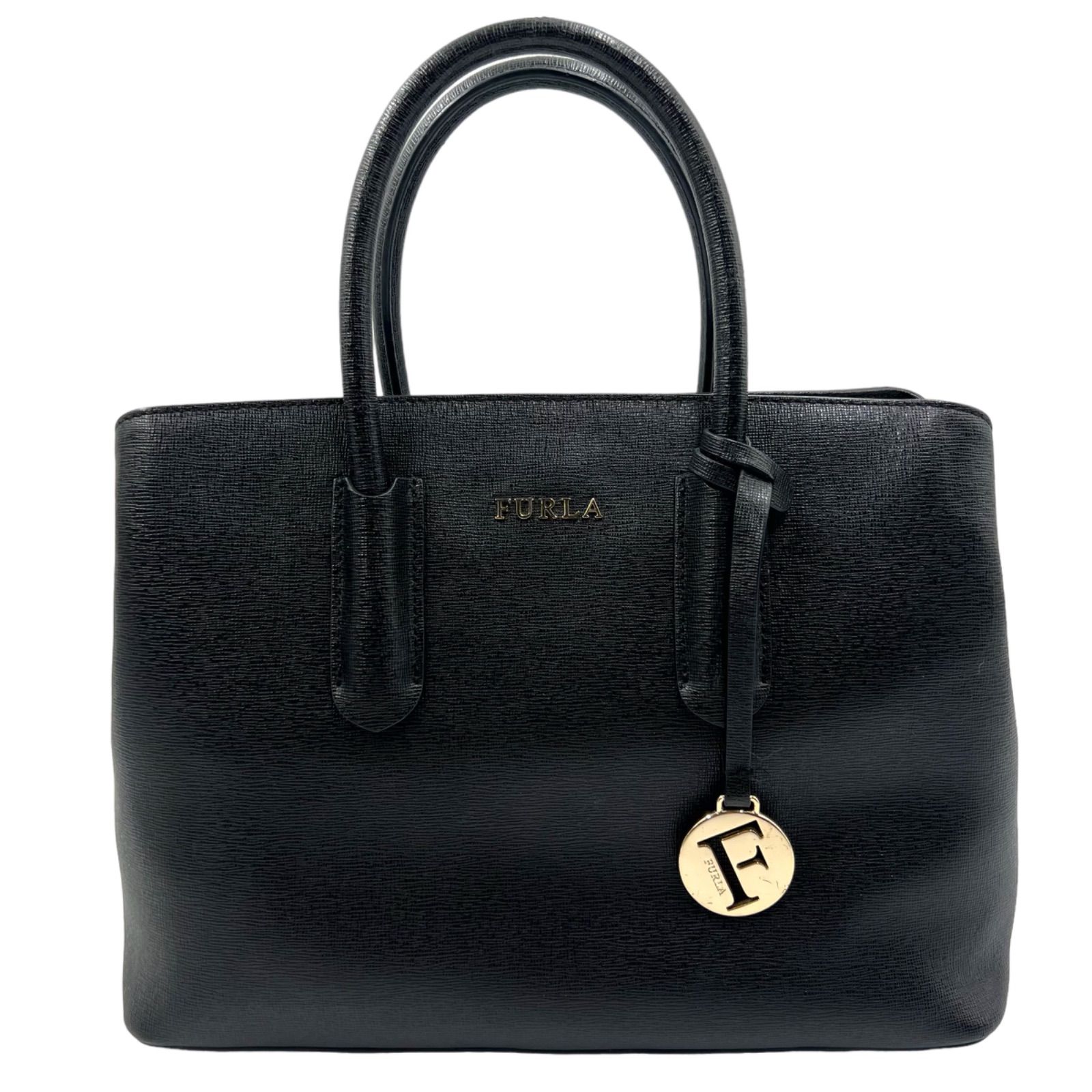 FURLA ショルダーバッグ 2way ロゴ金具 チャーム レザー 【公式通販】
