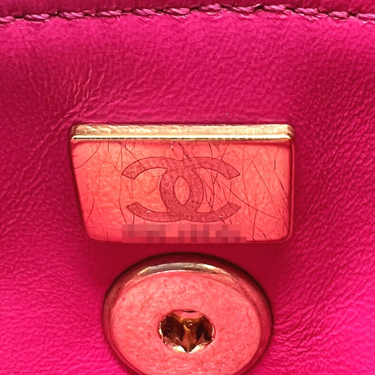 CHANEL シャネル ミニフラップバッグ チェーンショルダー AS3616 カシミヤツイード ターンロック ココマーク マトラッセ ピンク レディース 25029394 AO DECORATOM_COM_BR