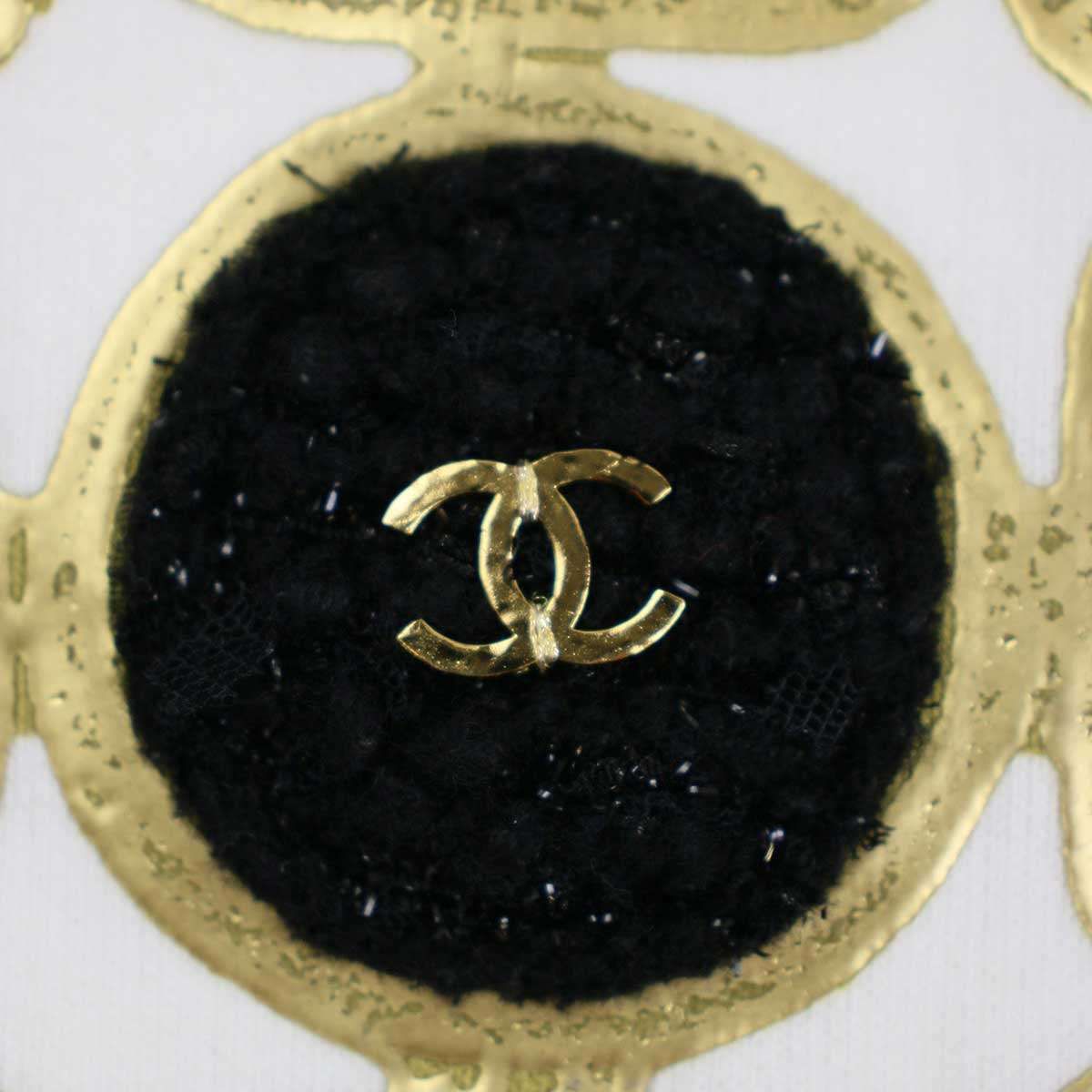CHANEL シャネル 20AW サンフラワーツイード スウェット