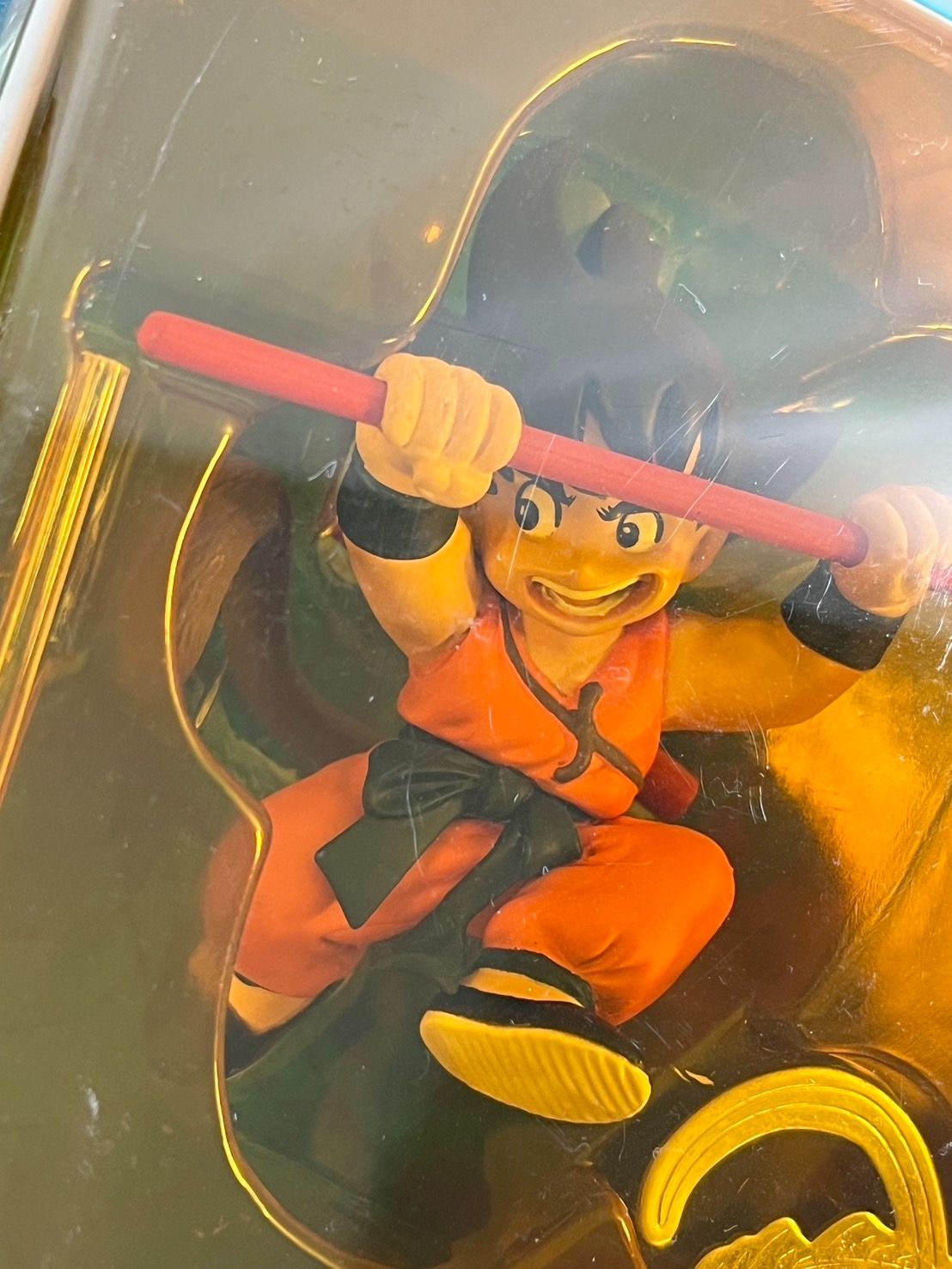 Mekke ドラゴンボール フィギュアコレクション No.02 孫悟空 如意棒 超希少 20年前の集英社販売 Mekke 限定 国内正規品