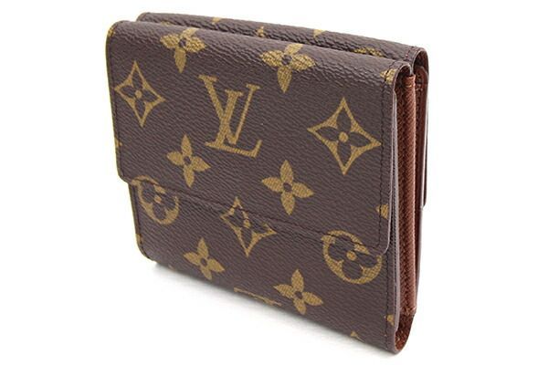 ルイヴィトン Wホック財布 モノグラム ポルト モネ ビエ カルト