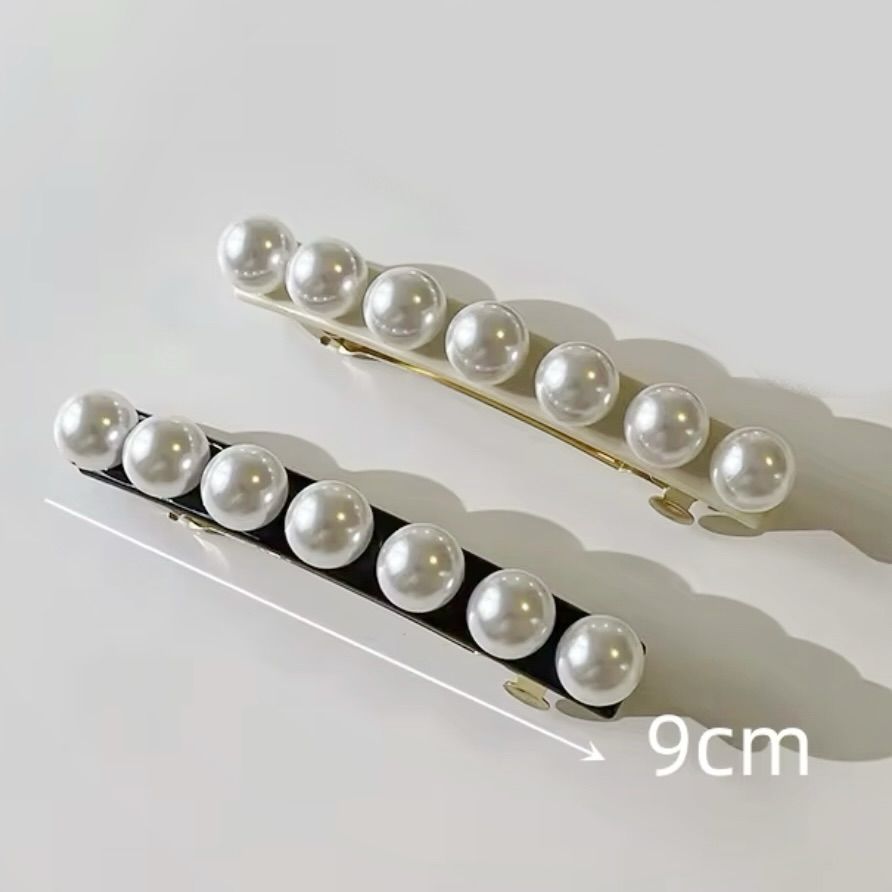 新品未使用 アレクサンドルドゥパリ バレッタ　9cm アレクサンドルドゥパリ風 パールバレッタ 9cm - メルカリ