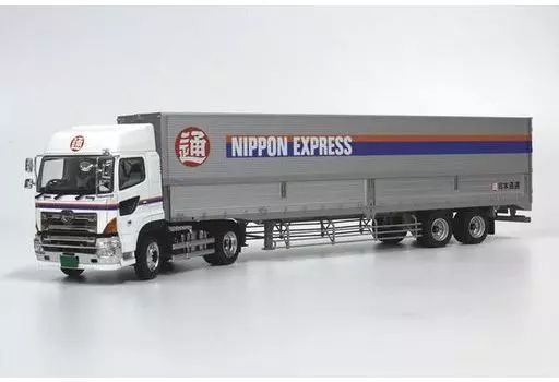 ミニカー 1|50 日野プロフィアSH 4×2 トラクタ 日本トレクス セミトレーラセット 日本通運 PRFST-NTS