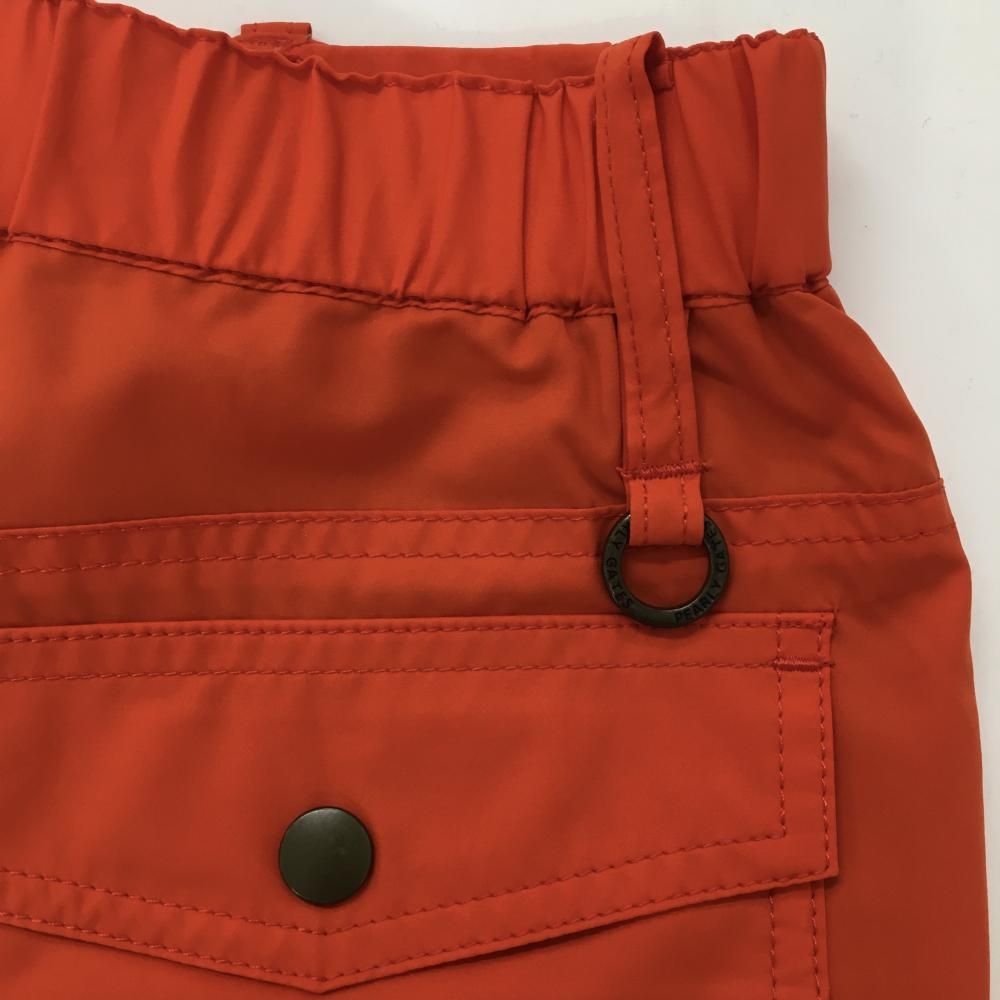 パーリーゲイツ パンツ オレンジ 蓄熱裏地 ドローコード レディース 0