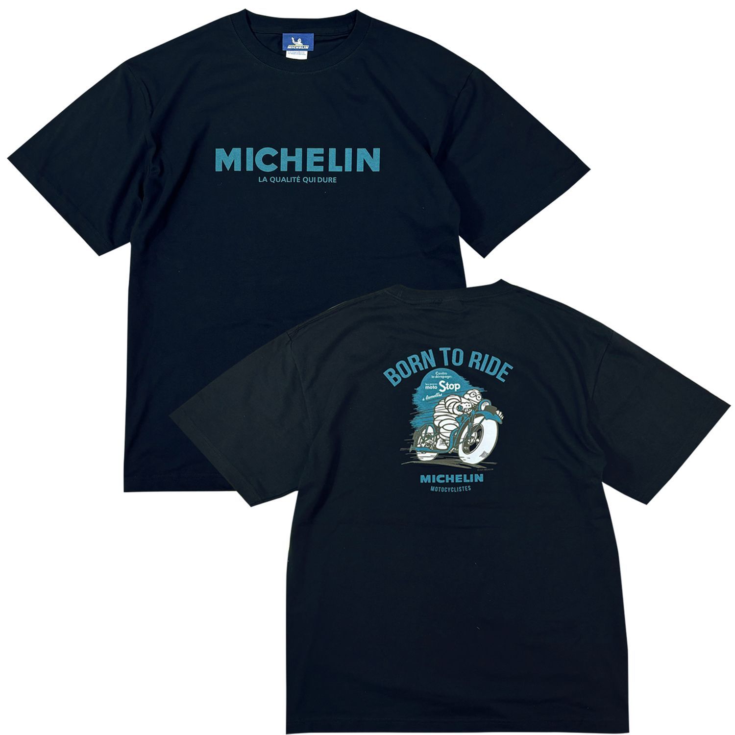 50’s スカシャツ ミシュラン Tシャツ Michelin T-Shirt Motocycliste バイク乗り