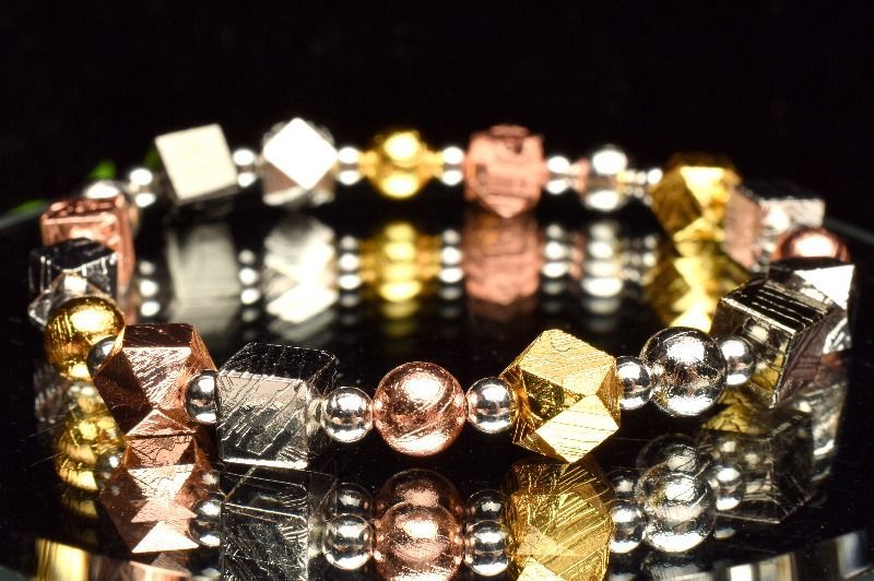 お買い得！ メテオライト(アルタイ隕石) 10mm MIXカラー