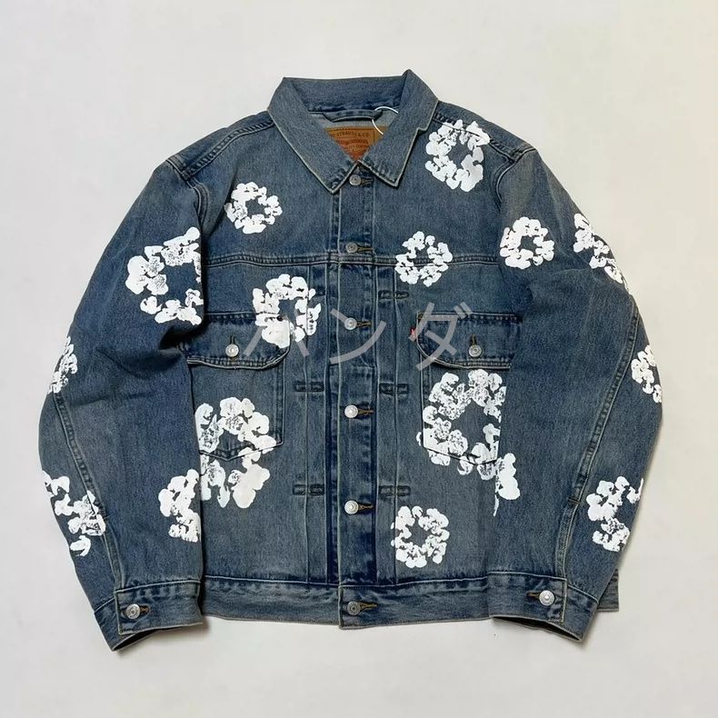 DENIM TEARS × LEVI'S】デニムティアーズ 花柄 デニムジャケット