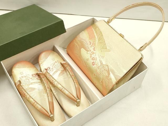 楽天市場】佐賀錦 礼装用 草履バッグセット（サイズ（S/M/L）LL）の通販