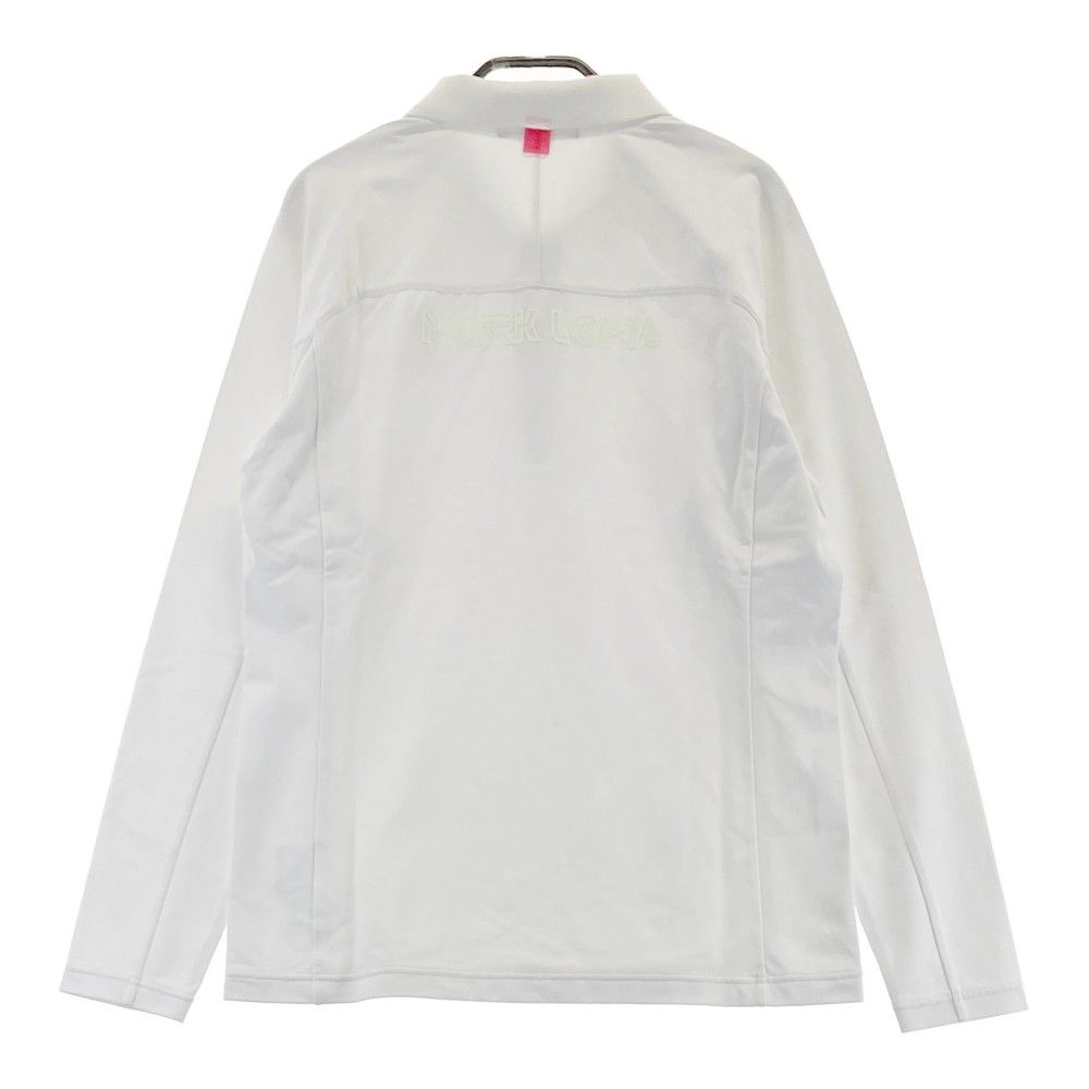 サイズ：48 MARK&LONA マークアンドロナ 長袖ポロシャツ ホワイト系