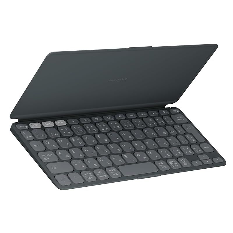 ロジクール KEYS TO GO 2 ワイヤレス キーボード iK1043GRU 薄型 軽量 222g Bluetooth ワイヤレスキーボード 無線 Easy-Switch 日本語配列 電池寿命36ケ月 Windows Mac iPad iOS Andr 1
