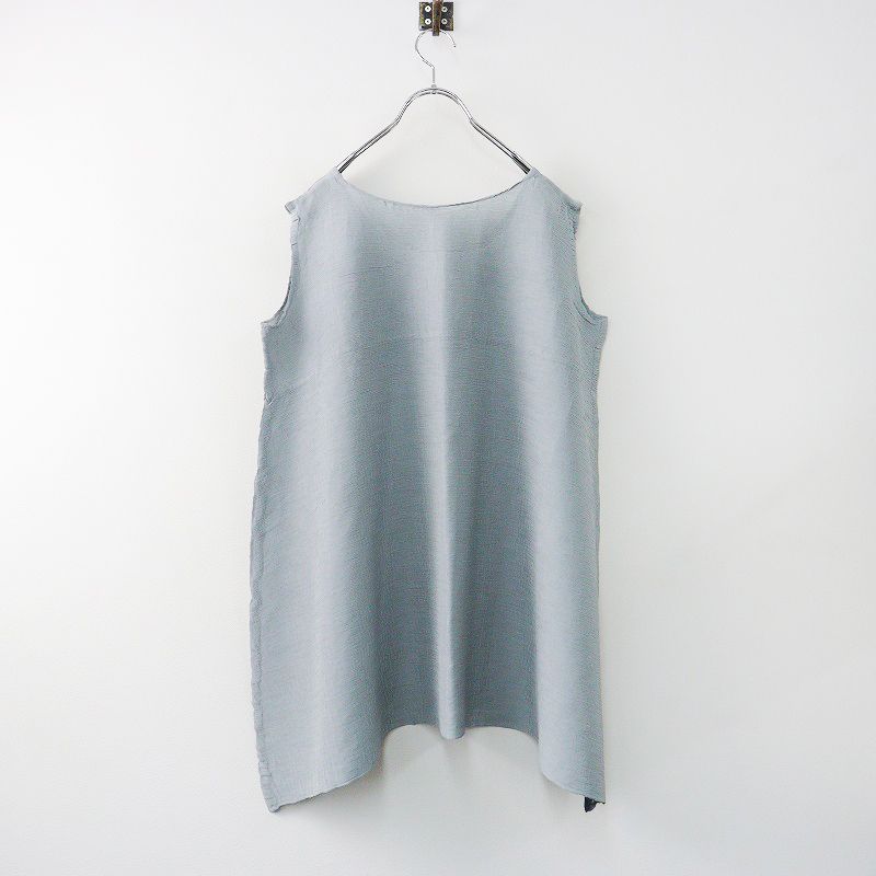 me ISSEY MIYAKE 横プリーツ　ノースリーブ チュニック COTTON SKIP – isseymiyake.com