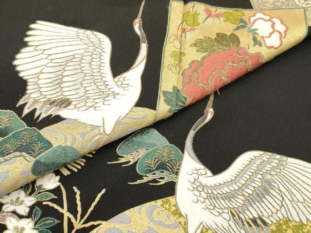 平和屋本店□極上 中国三大刺繍 スワトウ刺繍 汕頭刺繍 総刺繍 訪問着