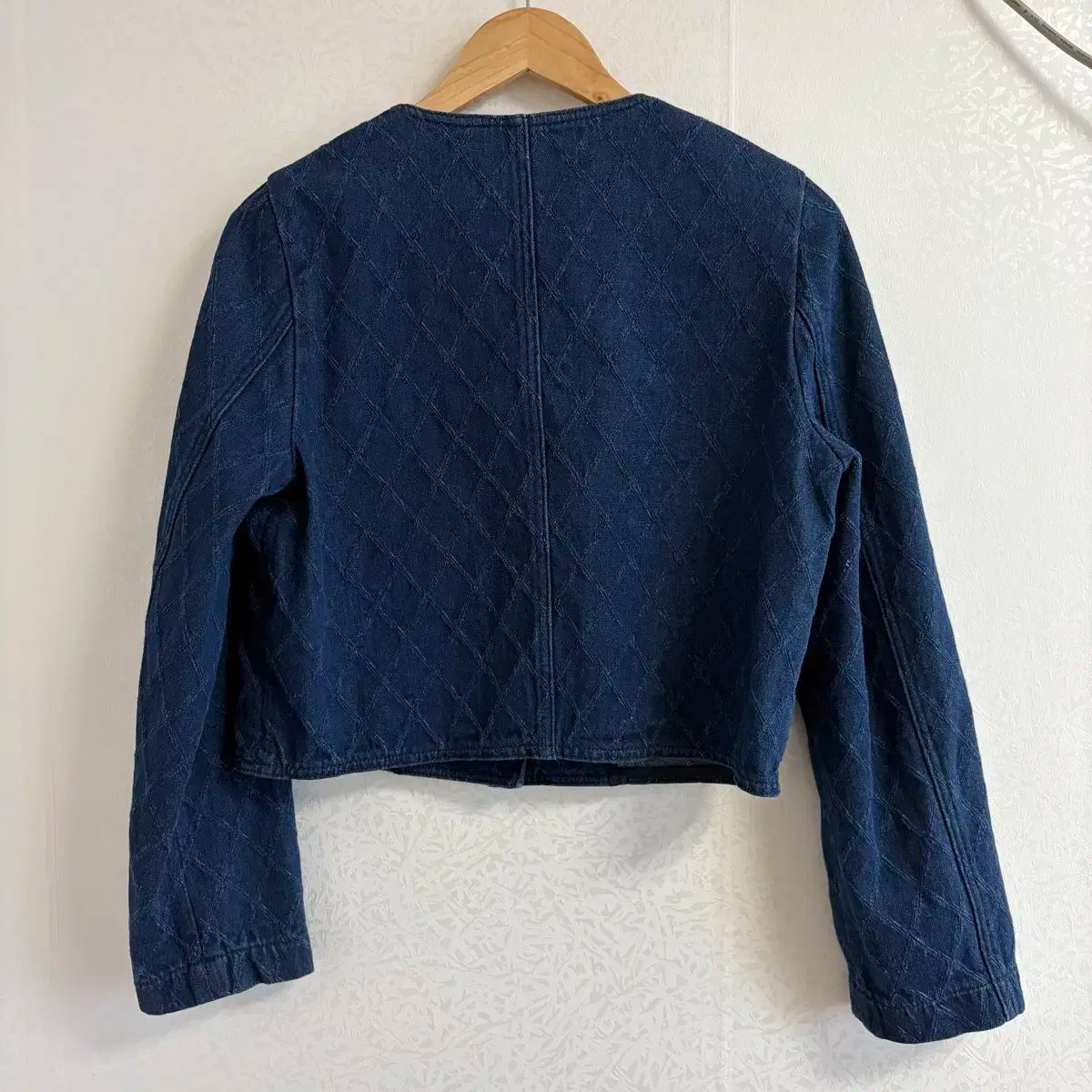 デニム キルティング