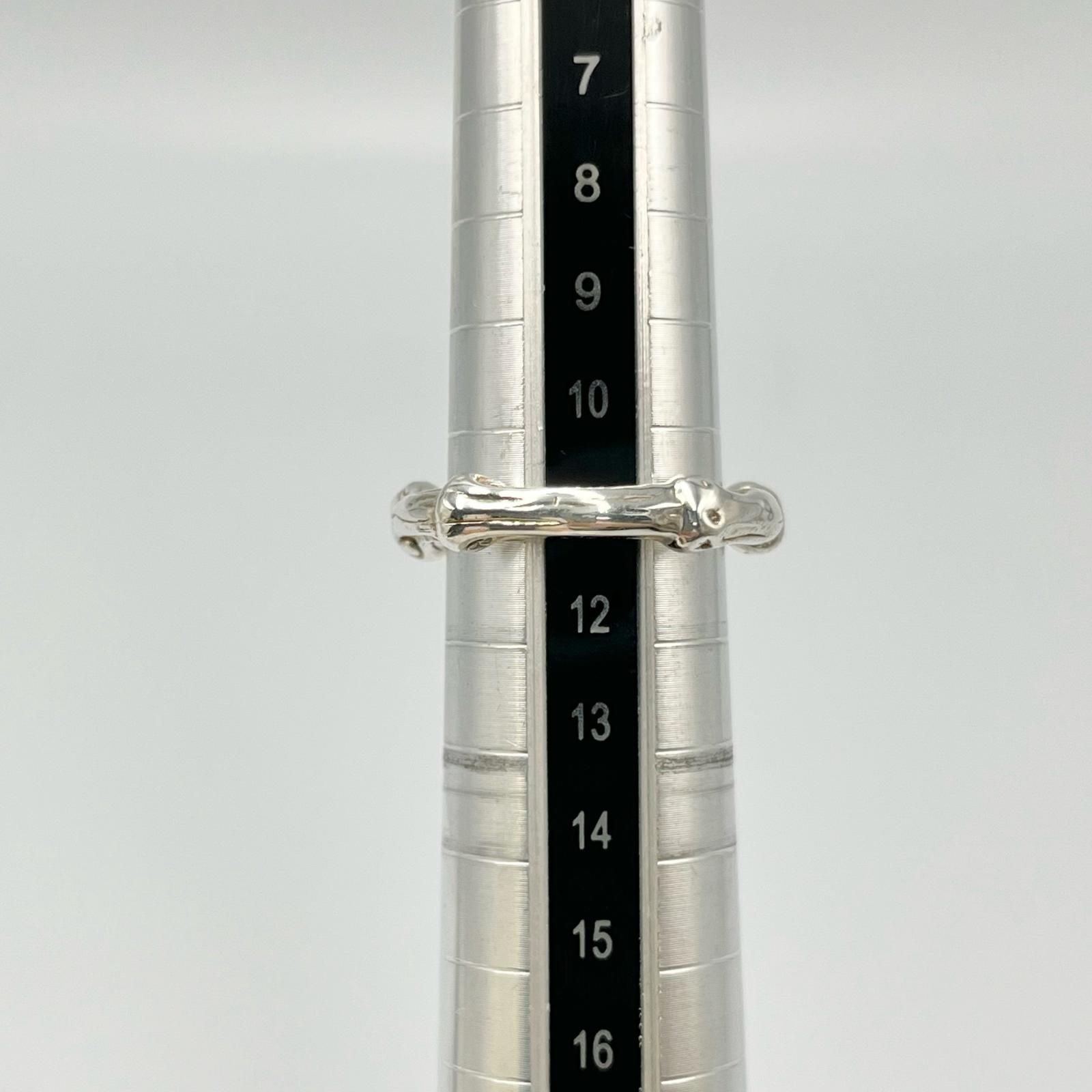 Tiffany シルバー925 バンブーリング（11号） TIFFANY&Co. 11号 ティファニー リング・指輪 バンブー