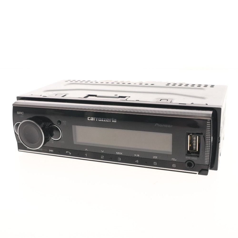 パイオニア カロッツェリア カーオーディオ MVH-6600 Bluetooth USB チューナー DSPメインユニット 自動車 動作未 付き