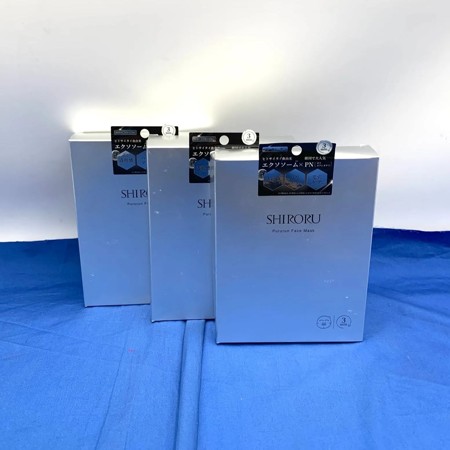 SHIRORU フェイスマスクプレミアム 5枚入り✖︎3 シロル フェイス