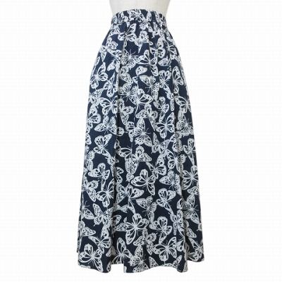 【kate spade】新品 3色グラデーションスカート Sサイズ US2 美品】 ケイトスペード 膝丈スカート バイカラー フレアスカート