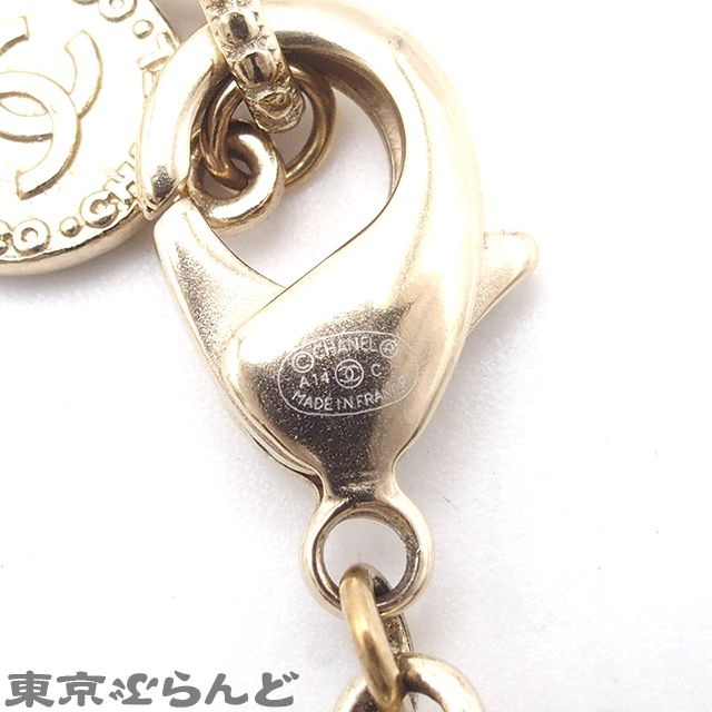 シャネル CHANEL ココマーク ロングネックレス 100周年記念 A14C シャネル CHANEL ココマーク ロングネックレス 100周年記念 A14C