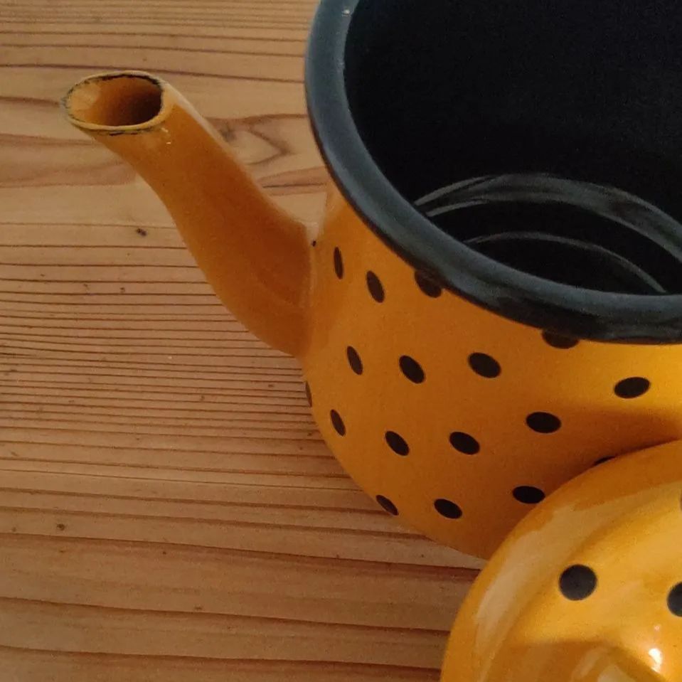 トルコ製 ホーローのポット＆ボウル