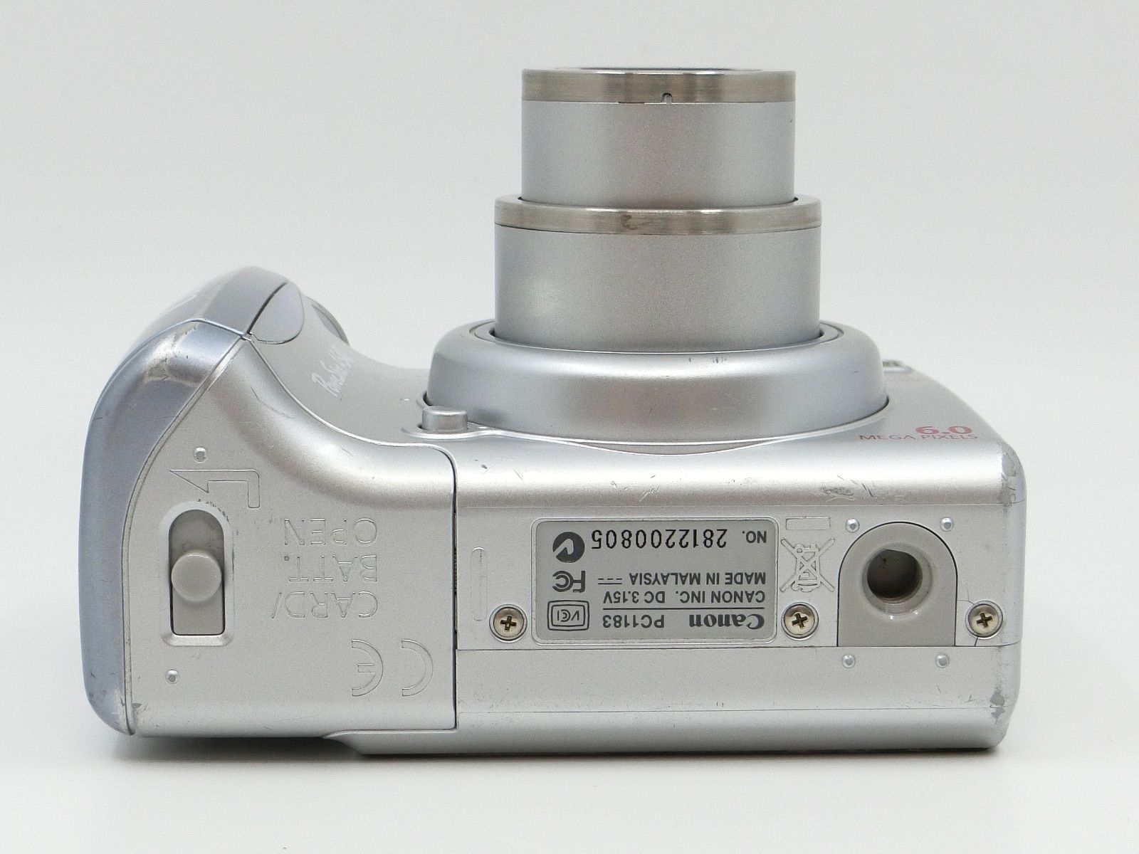 【完動品 実写済】Canon PowerShot A540 デジタルカメラ 単3 中古良品】 Canon PowerShot A540 単三電池で動作 #7679 - メルカリ