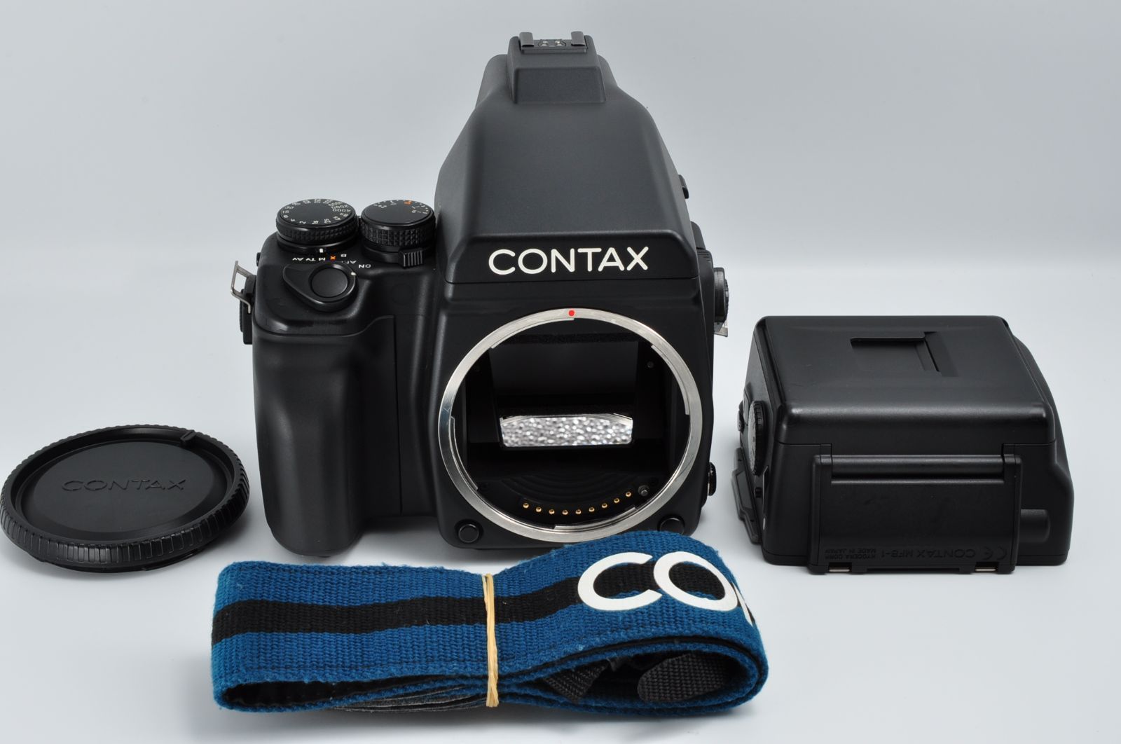 ☆完動品☆ 【極上美品】 コンタックス Contax 645 AE 中判カメラ ボディ MFB-1B付き #0385 - メルカリ