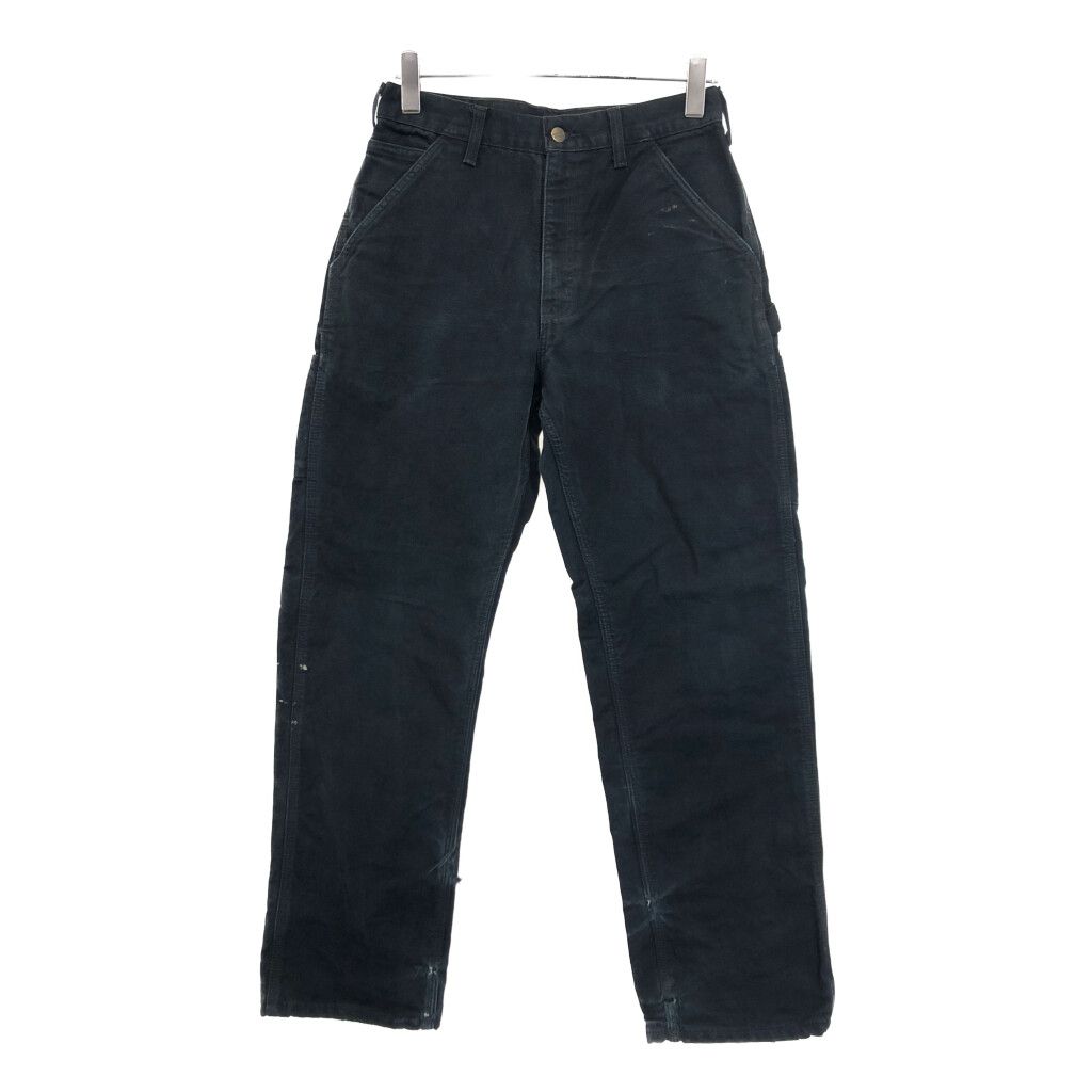 Carhartt カーハート ダック ペインターパンツ ブラック メンズ W30 L32 古着 V3945