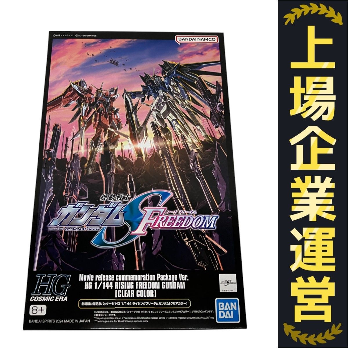 BANDAI 5065797 劇場版公開記念パッケージ HG 1/144 ライジング