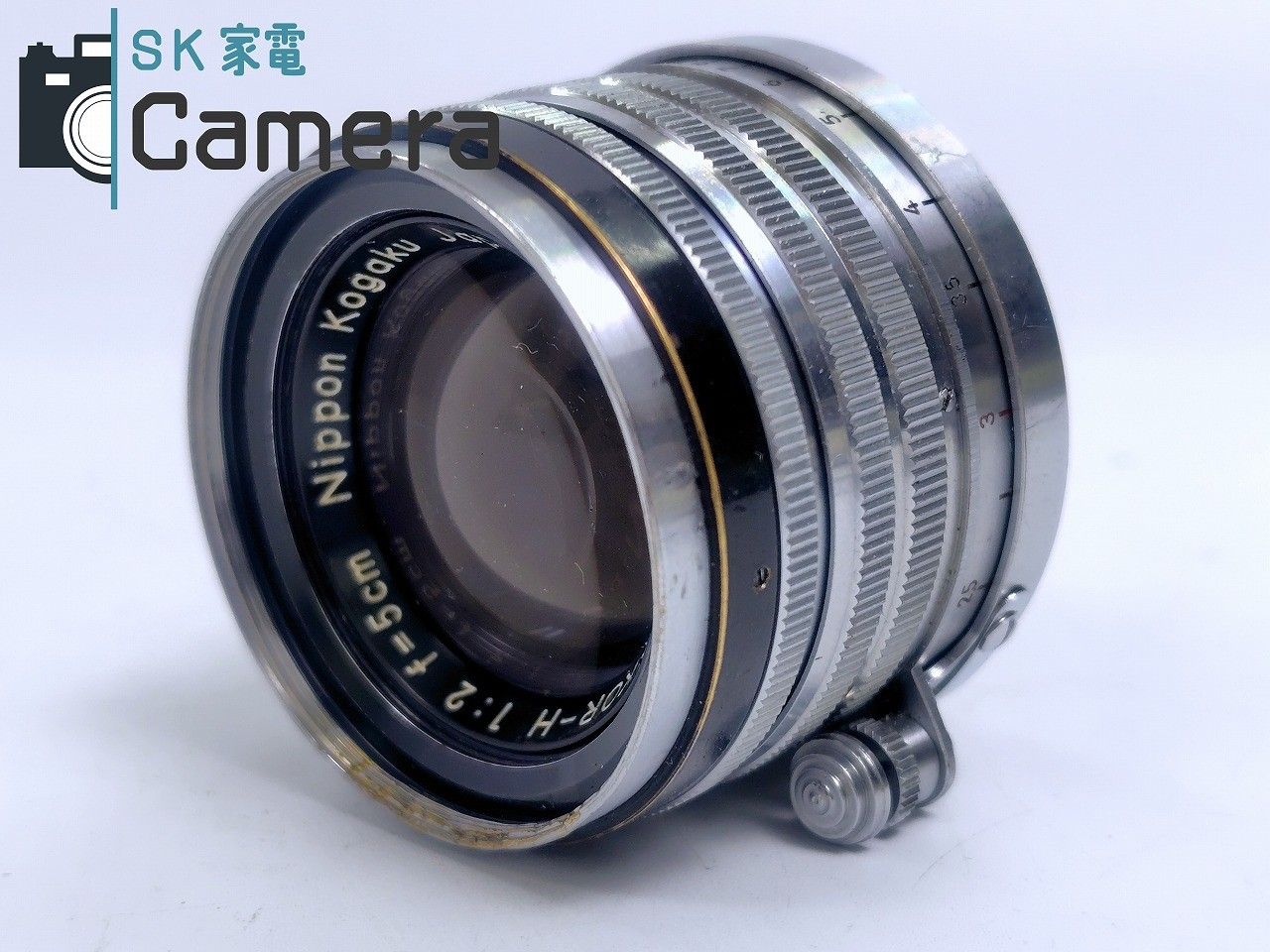Nikon - 【中古】 Nikon NIKKOR-H 5cm F2 L39 黒帯 ニコン 絞不良 中古】 Nikon NIKKOR-H 5cm F2 L39 黒帯 ニコン 絞不良 - メルカリ