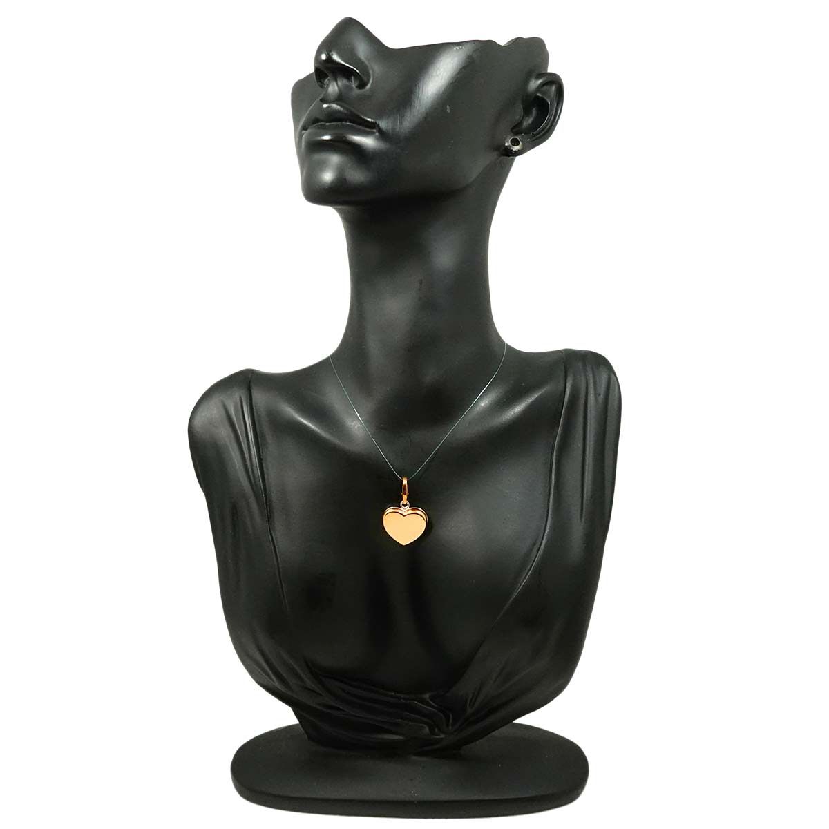 カルティエ Cartier ダブルハート ペンダント トップ K18 PG WG 750