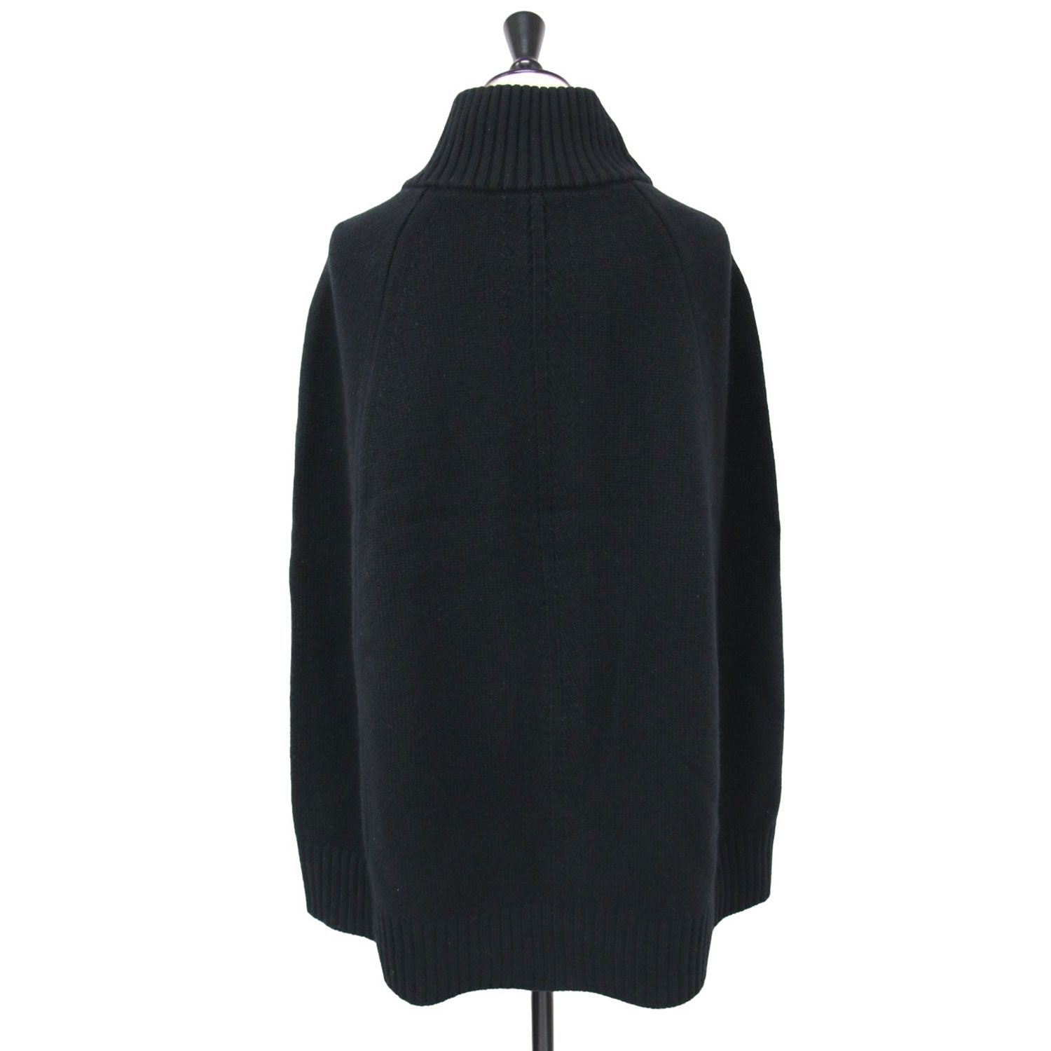 超美品⭐︎ theory luxe 23SS ツイード調ニットカーディガン　黒38 セオリーリュクス カーディガン ブラック 38