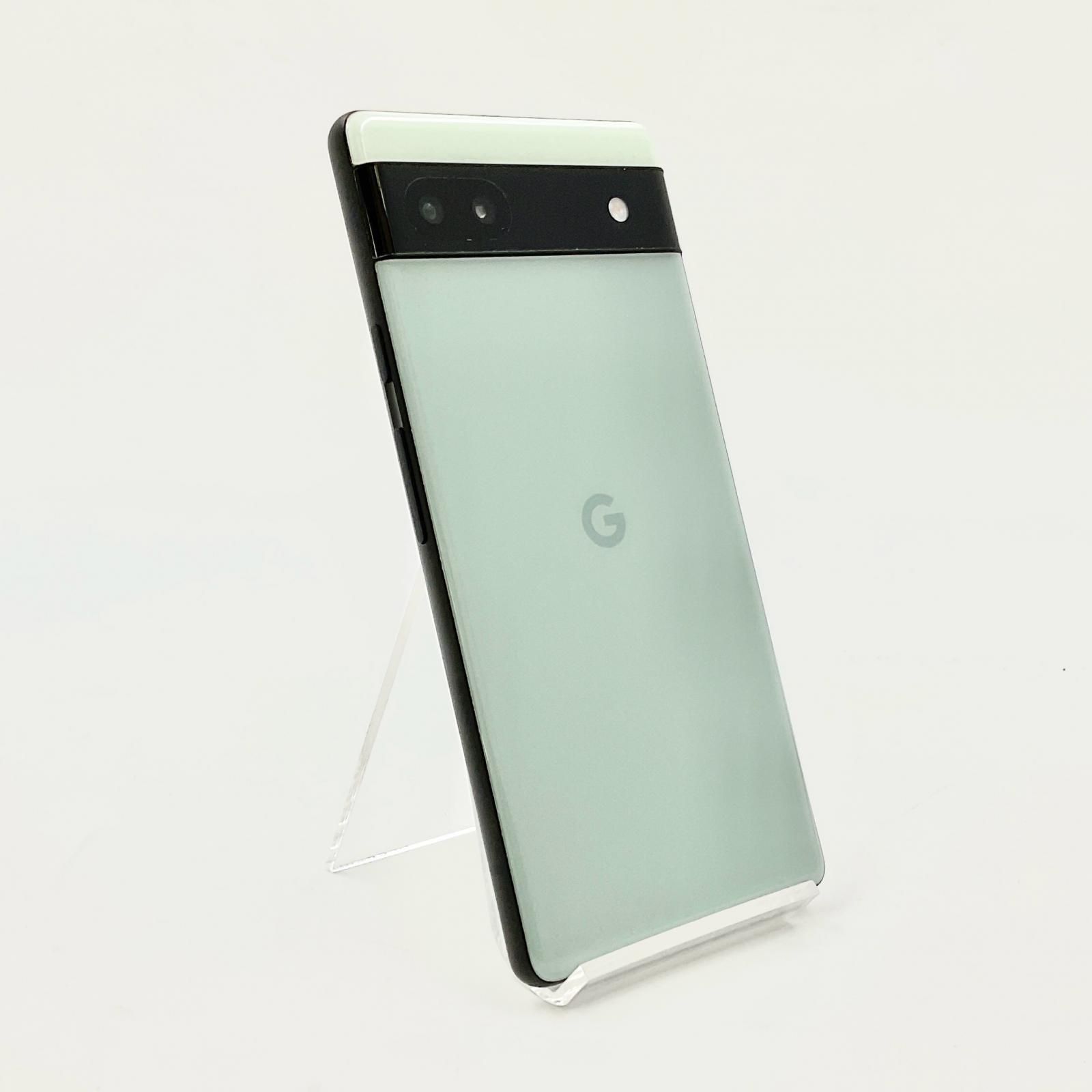 Google Pixel 6a 128GB セージ SIMフリー Pixel 6a 白ロム 動作確認済【全額返金保証】【最速発送】