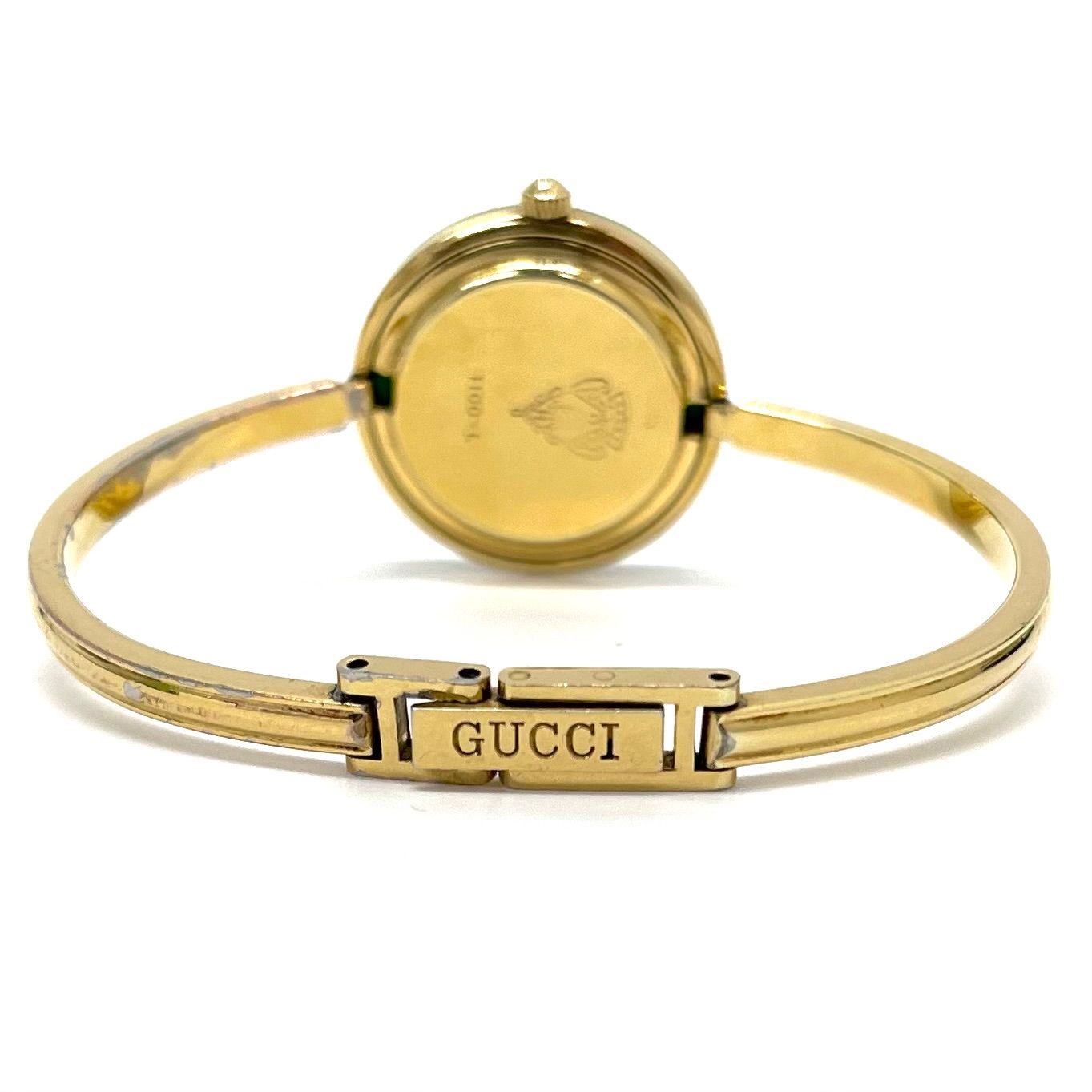 ◇GUCCI◇グッチ 不動 1100-L チェンジベゼル クォーツ 腕時計 4色