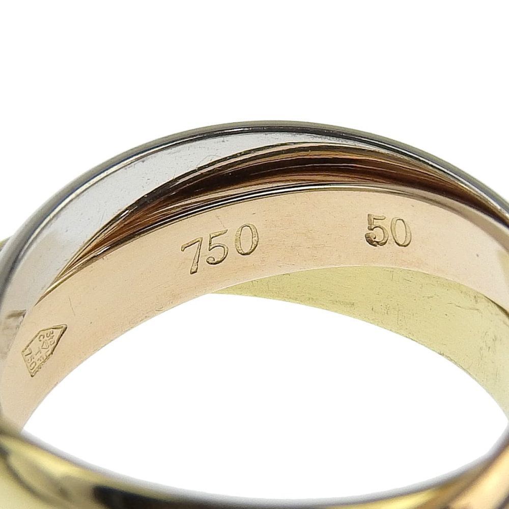 カルティエトリニティリング 750YG/WG/PG 50号(9.5号位)